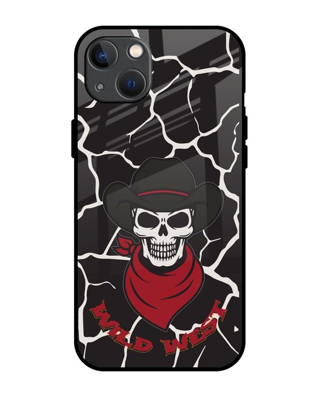 Shop Wild West Premium Glass Cover for Apple iPhone 13-Front