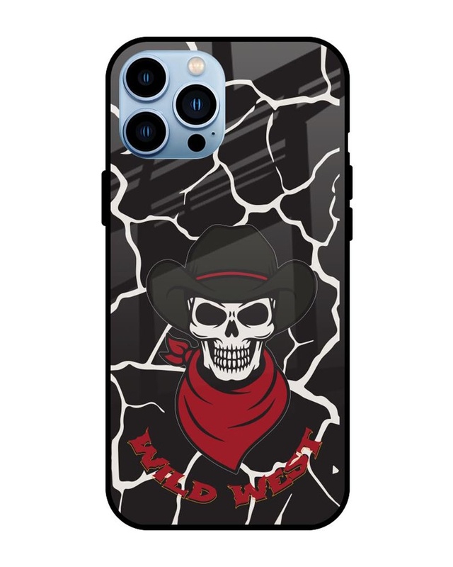 Shop Wild West Premium Glass Cover for Apple iPhone 13 Pro-Front
