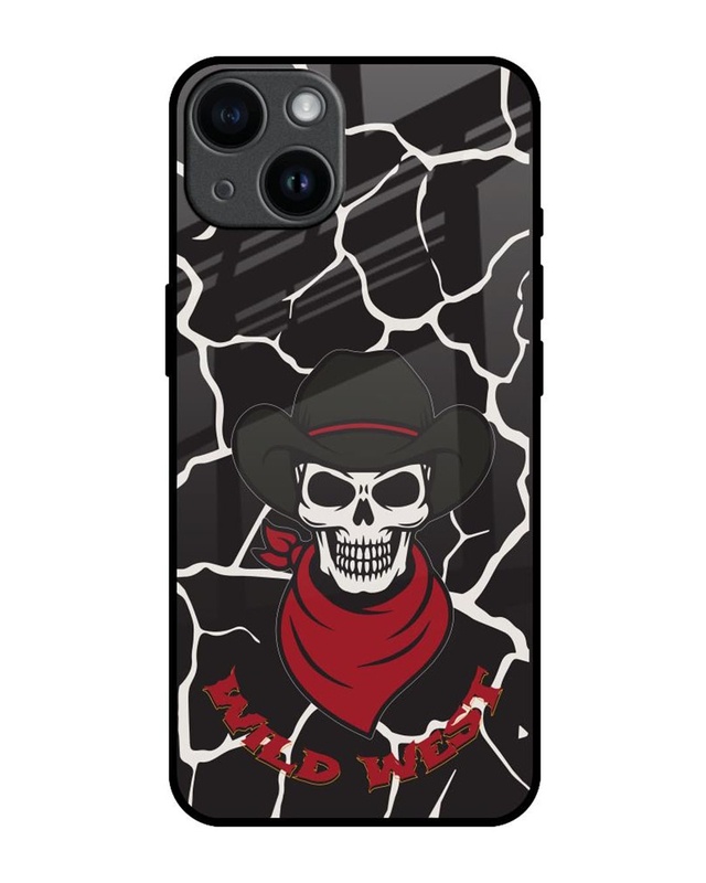 Shop Wild West Premium Glass Cover for Apple iPhone 14-Front