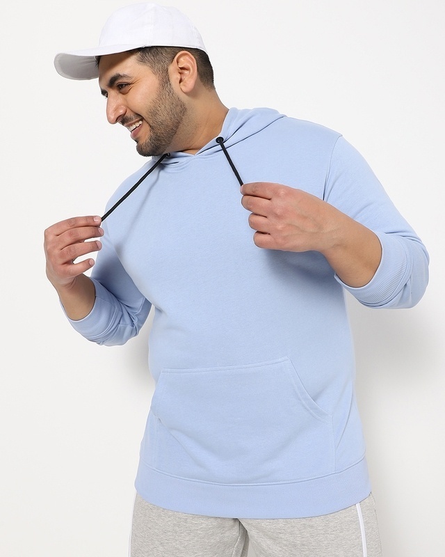 Shop Men's Windsurfer Plus Size Hoodie Sweatshirts-Front