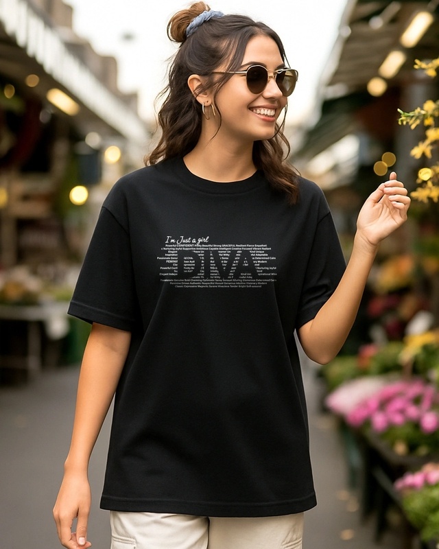 Women's Black Diva Typography Oversized T-shirt-Front Bewakoof Shop Women's Black Diva Typography Oversized T-shirt-Front