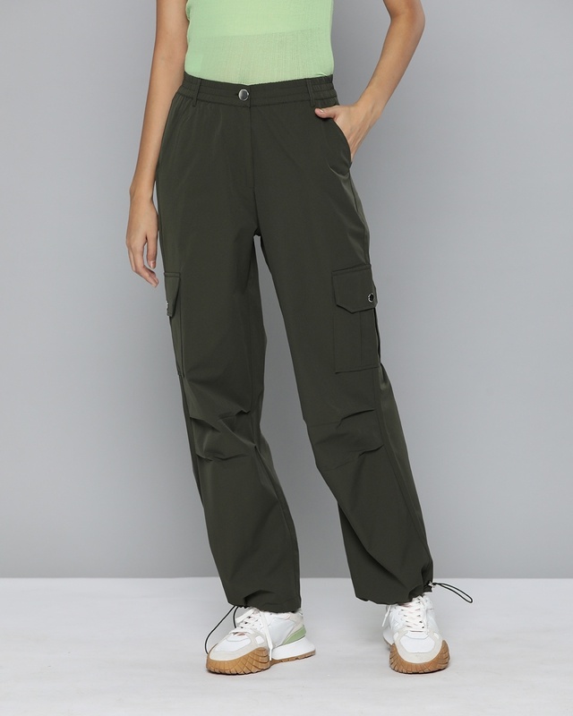 Source Running And Jogging Wear Women Smart Casual Wear Cargo Trousers With  Custom Services Made In Pakistan on malibabacom