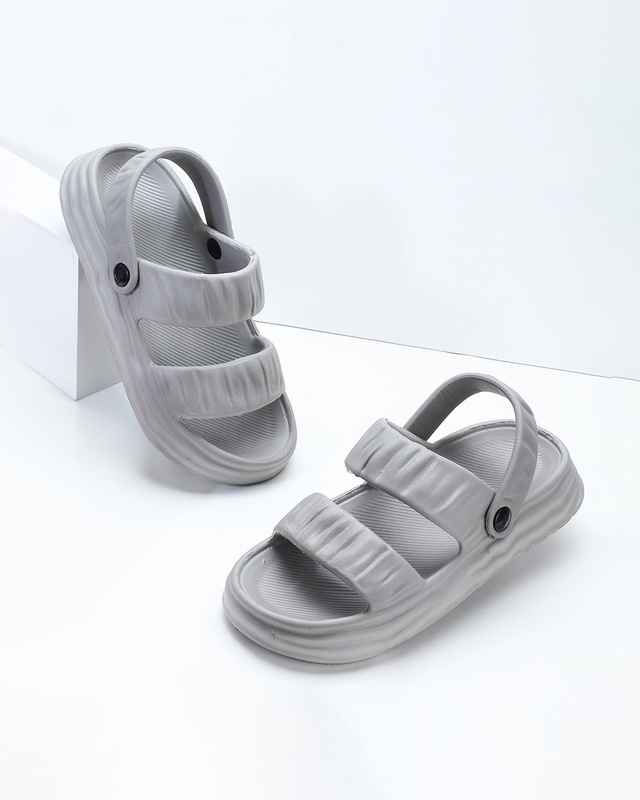 Shop Women's Grey Sandals-Front