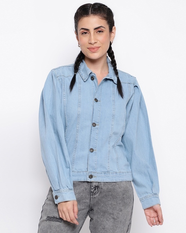 Roadster Women Mauve Pure Cotton Embroidered Denim Jacket Price in India,  Full Specifications & Offers | DTashion.com