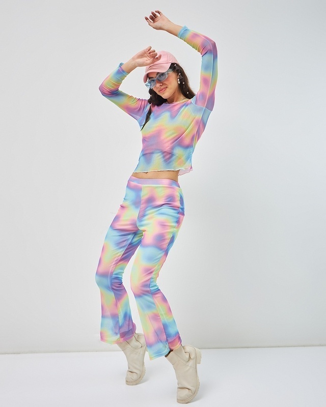 Grrrl, Pants & Jumpsuits, Grrrl Rainbow Dragon Scale Capri Leggings