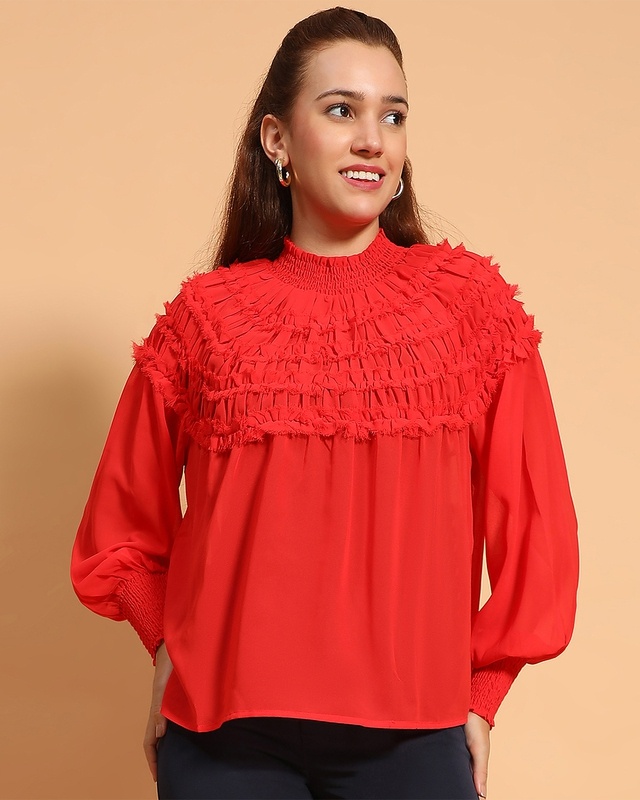 Women's Orange Top