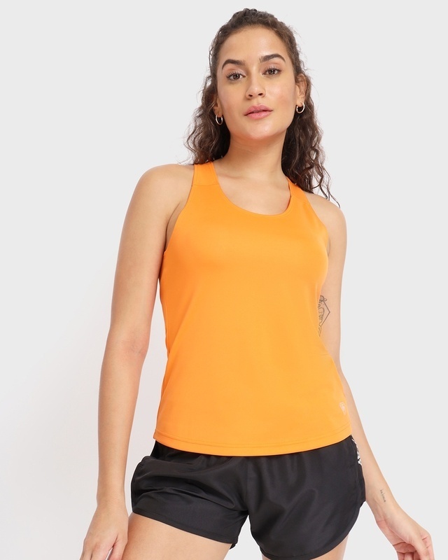 Shop Women's Orange Training Vest-Front