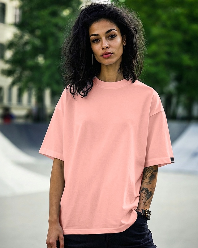 Shop Women's Mellow Rose Oversized T-shirt-Front