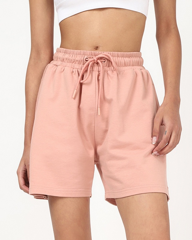 Shop Women's Pink Shorts-Front