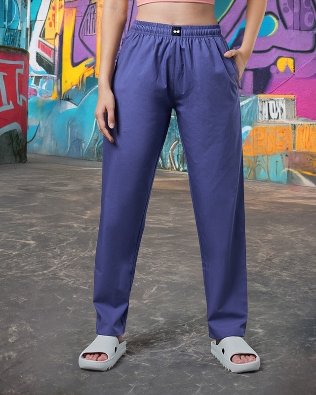 Shop Women's Skipper Blue Pyjamas-Front