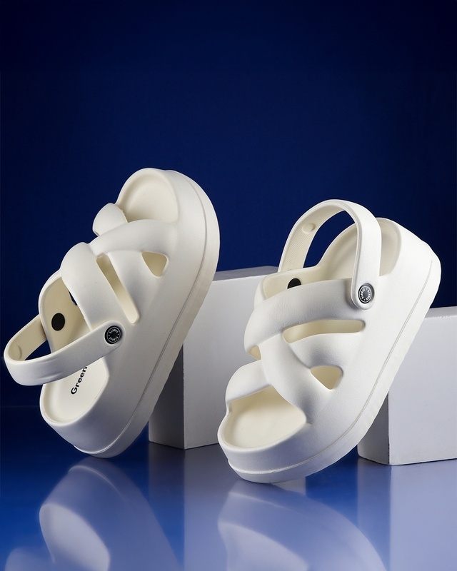 Women's White Clogs