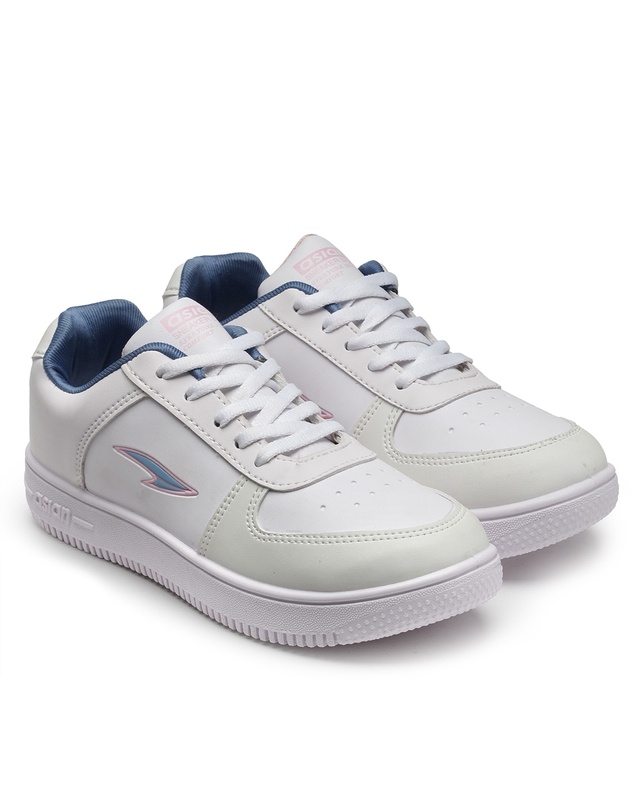 Shop Women's White Sneakers-Front