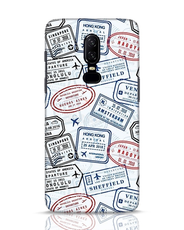 Shop World Tour Designer Hard Cover for OnePlus 6-Front