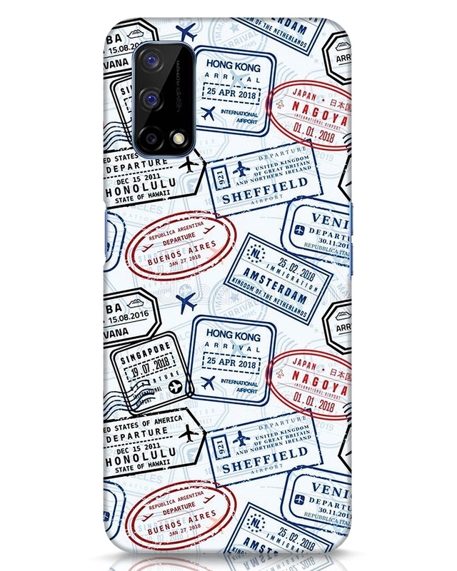 Shop World Tour Designer Hard Cover for Realme Narzo 30 Pro-Front