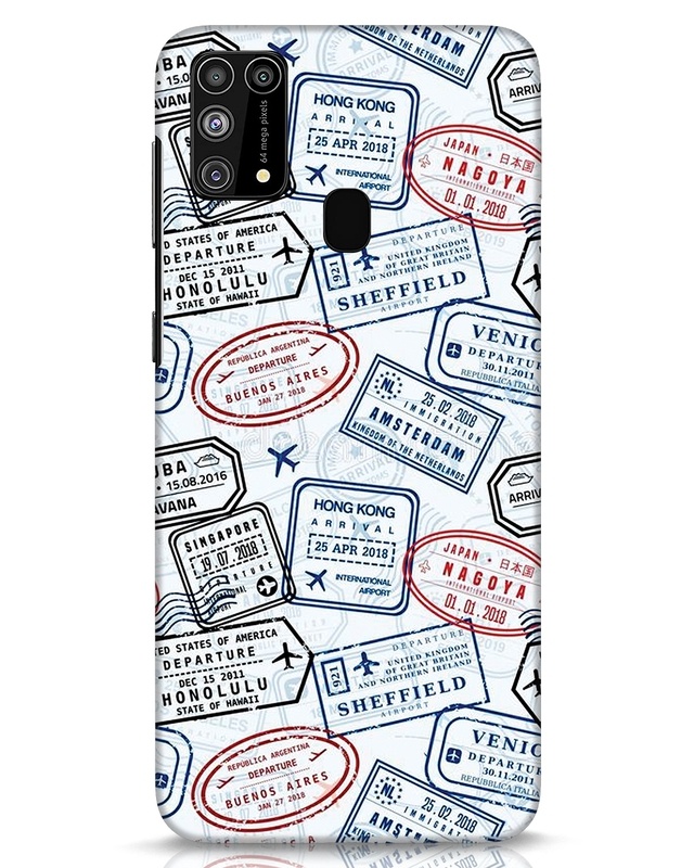 Shop World Tour Designer Hard Cover for Samsung Galaxy M31-Front