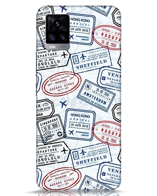 Shop World Tour Designer Hard Cover for Vivo V20-Front