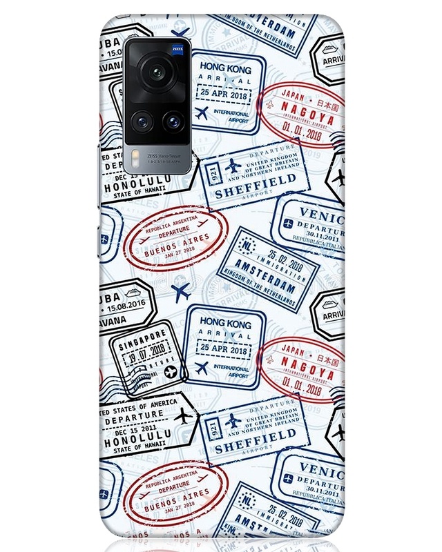 Shop World Tour Designer Hard Cover for Vivo X60-Front