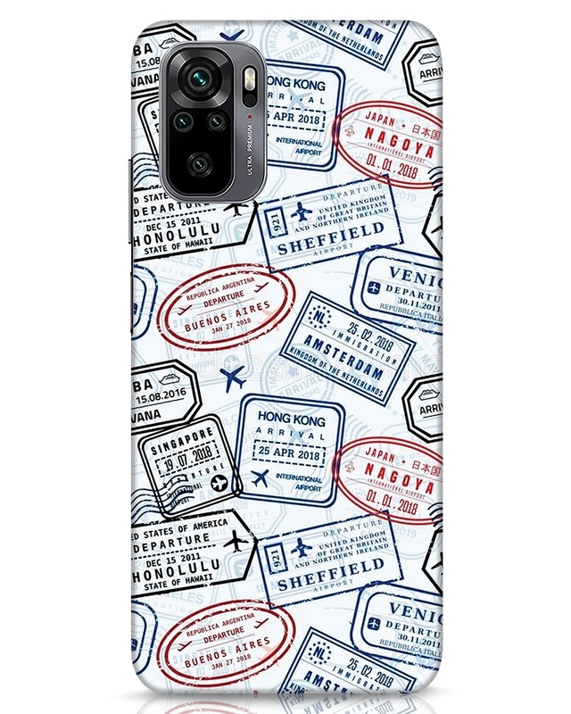 Shop World Tour Designer Hard Cover for Xiaomi Redmi Note 10-Front