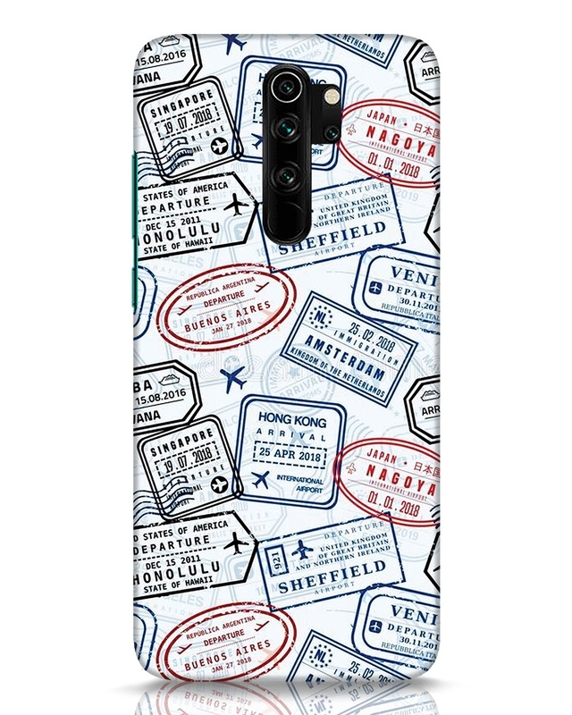 Shop World Tour Designer Hard Cover for Xiaomi Redmi Note 8 Pro-Front