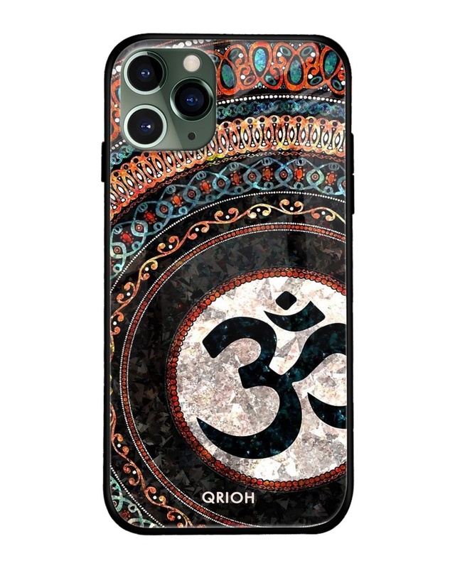 Shop Worship Printed Premium Glass Cover For iPhone 11 Pro (Impact Resistant, Matte Finish)-Front