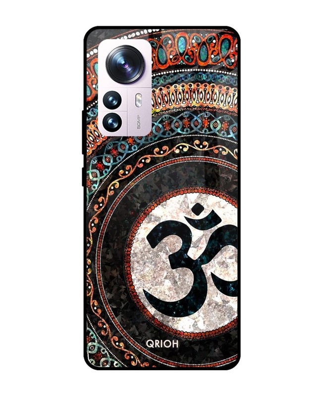 Shop Worship Printed Premium Glass Cover For Mi 12 Pro 5G (Impact Resistant, Matte Finish)-Front