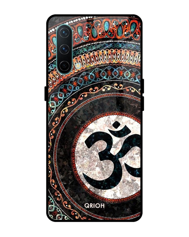 Shop Worship Printed Premium Glass Cover For OnePlus Nord CE (Impact Resistant, Matte Finish)-Front