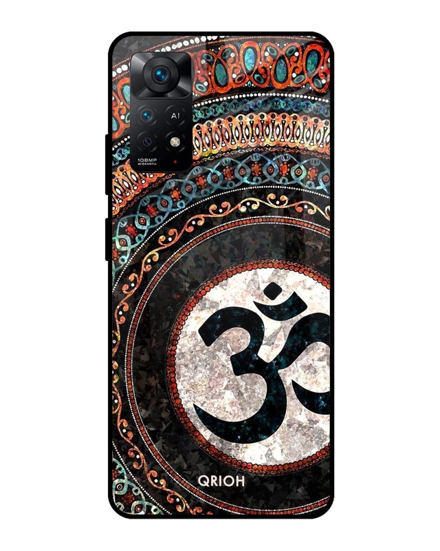 Shop Worship Printed Premium Glass Cover For Redmi Note 11 Pro 5G (Impact Resistant, Matte Finish)-Front