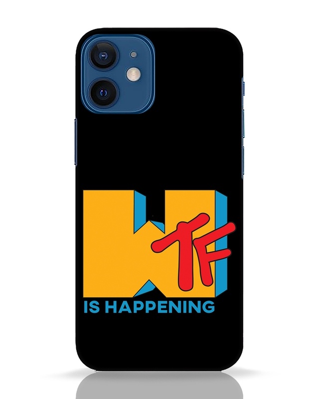 Shop WTF Designer Hard Cover for Apple iPhone 12 Mini-Front