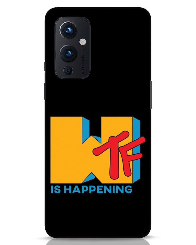 Shop WTF Designer Hard Cover for OnePlus 9-Front