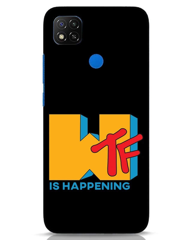 Shop WTF Designer Hard Cover for Xiaomi Redmi 9-Front