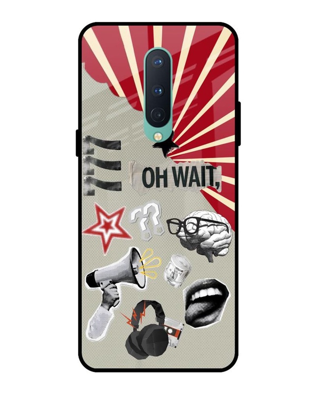 Y2K Montoage Premium Glass Cover for OnePlus 8