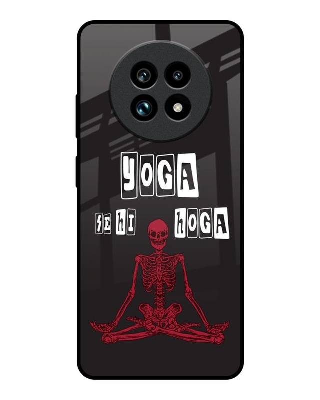 Yoga Se Hi Hoga Premium Glass Cover for Realme 13 Pro Plus 5G