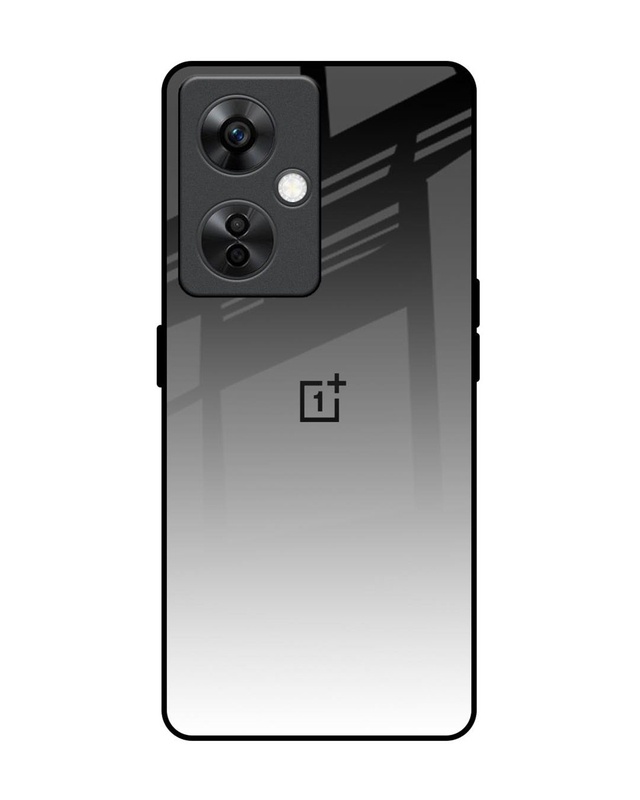 Shop Zebra Gradient Premium Glass Case for OnePlus Nord CE 3 Lite 5G(Shock Proof, Scratch Resistant)-Front