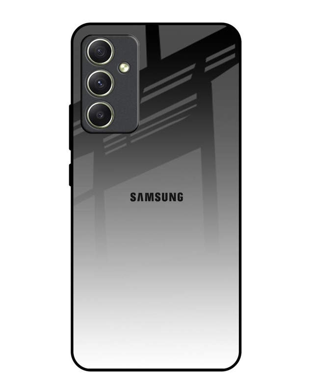 Shop Zebra Gradient Premium Glass Case for Samsung Galaxy A34 5G(Shock Proof, Scratch Resistant)-Front