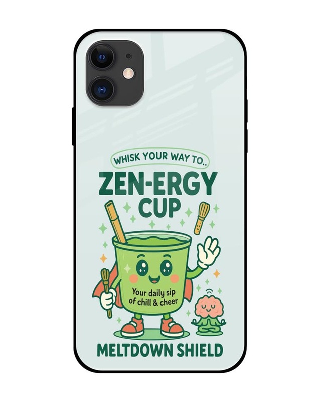 Shop Zenergy Premium Glass Cover for Apple iPhone 12-Front