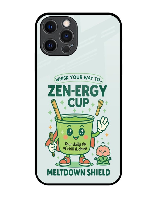 Shop Zenergy Premium Glass Cover for Apple iPhone 12 Pro-Front