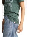 Shop Women's Bengaluru x4 T-shirt in Bottle Green-Full