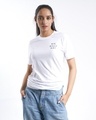 Shop Women's Dil Dilli Hai T-shirt in White-Front
