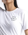 Shop Women's Dil Dilli Hai T-shirt in White-Design