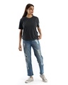 Shop Unisex Grey Basic T-shirt-Full