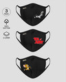 Shop 2-Layer Protective Mask - Pack of 3 (Tom Chasing! Tom and Jerry! Jerry Running (TJL))-Front