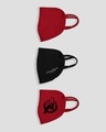 Shop 2-Layer Everyday Protective Mask - Pack of 3 (Logo Marvel! Tony Stark Sign! Avl Logo Everyday Mask)