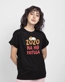Shop 2020 Na Ho Payega Boyfriend T-Shirt Black-Front