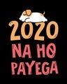 Shop 2020 Na Ho Payega Boyfriend T-Shirt Black-Full