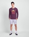 Shop 2020 Na Ho Payega Full Sleeve T-Shirt Deep Purple-Design