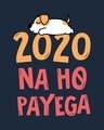 Shop 2020 Na Ho Payega Half Sleeve T-Shirt Navy Blue-Full