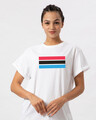 Shop 3 Stripes Boyfriend T-Shirt-Front