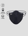 Shop 5 Layer Bewakoof N 95 reusable life mask Men Combo of 10 (Jet Black)-Front