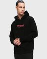 Shop Men's Black Venom Street Graphic Printed Hoodies-Full