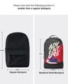 Shop Unisex Black Adventure Printed Small Backpack